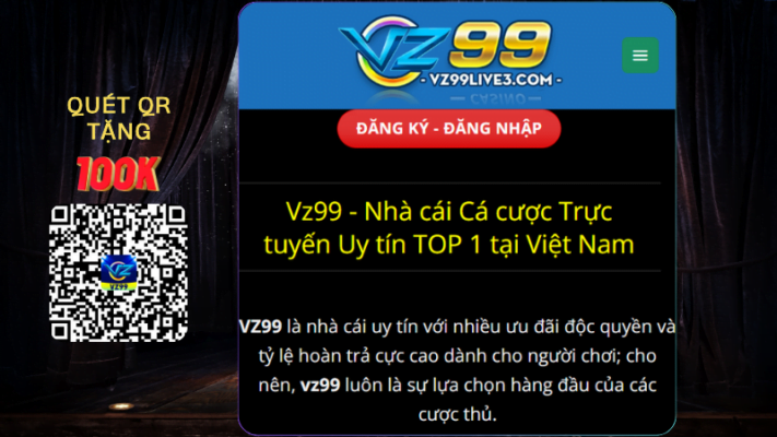 Cách Đăng Ký Tài Khoản Cá Cược Chính Chủ Tại VZ99 VZ99 - HD đăng ký tài khoản trên điện thoại, máy tính